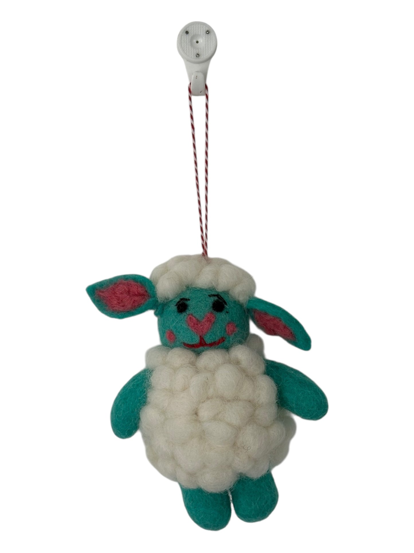 Daisy the Sheep – Felt Wool Ornament