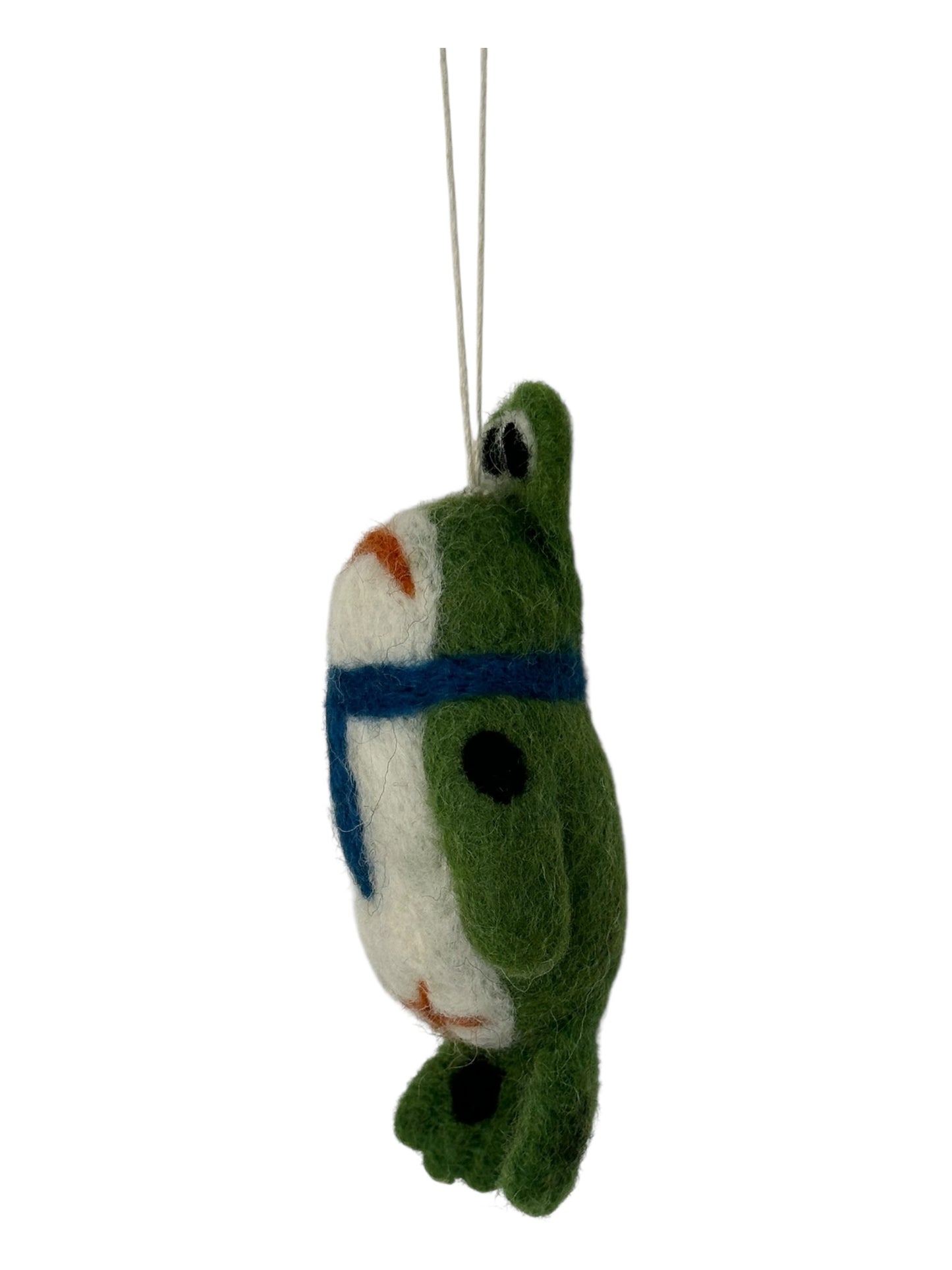 Freddy the Frog – Felt Ornament