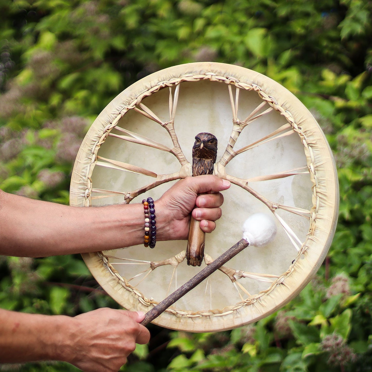Spirit of the Eagle - Sharman Drum & Stick- Tunable - 40cm