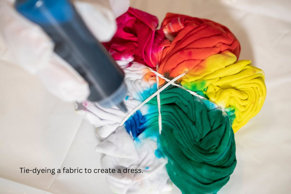 How To Tie Dye A Dress At Home