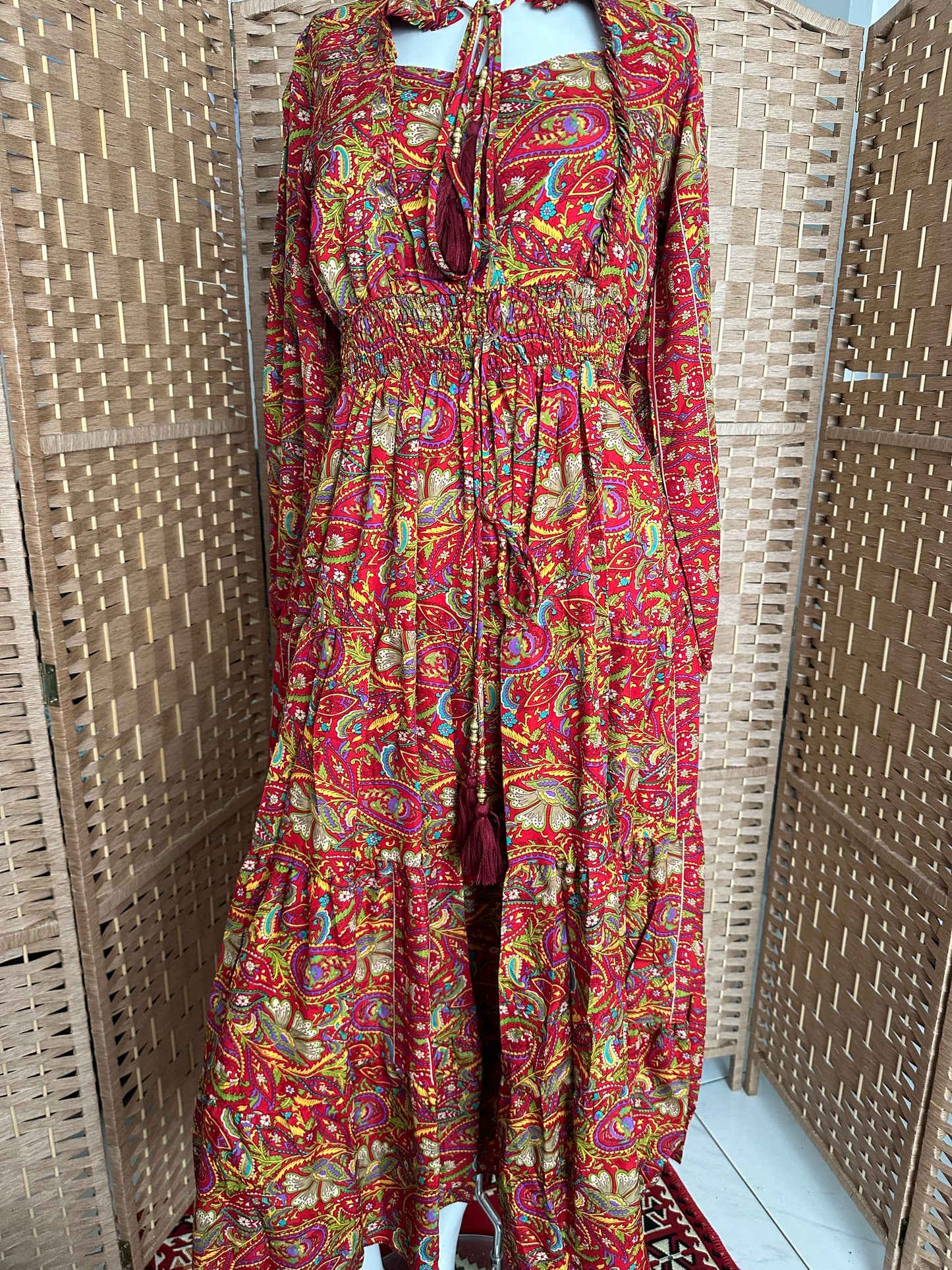 Bohemian Flowy Dress