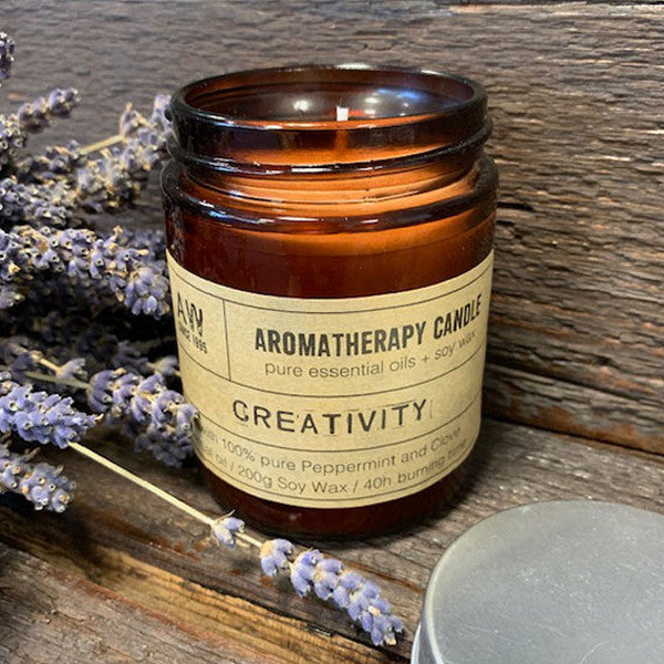 Aromatherapy Soy Candle - Creativity