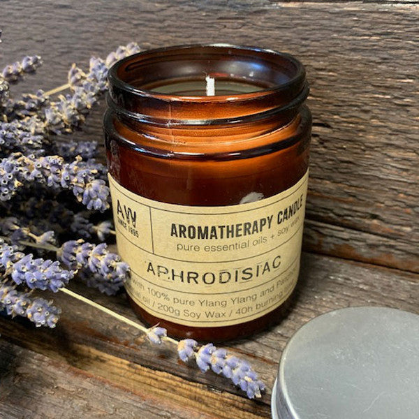 Aromatherapy Soy Candle - Aphrodisiac