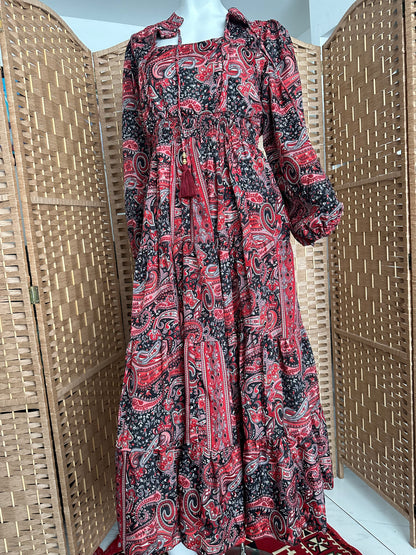 Bohemian Flowy Dress