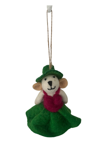 Molly the Doll – Felt Ornament