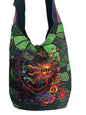 Handmade Sun & Moon Boho Hobo Bag