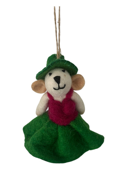 Molly the Doll – Felt Ornament