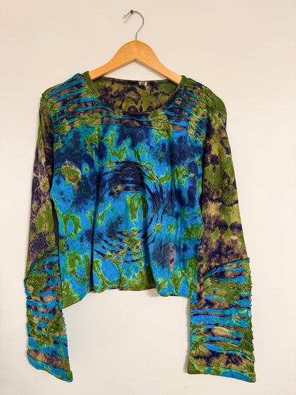 Handmade Organic Cotton Boho Crop Top