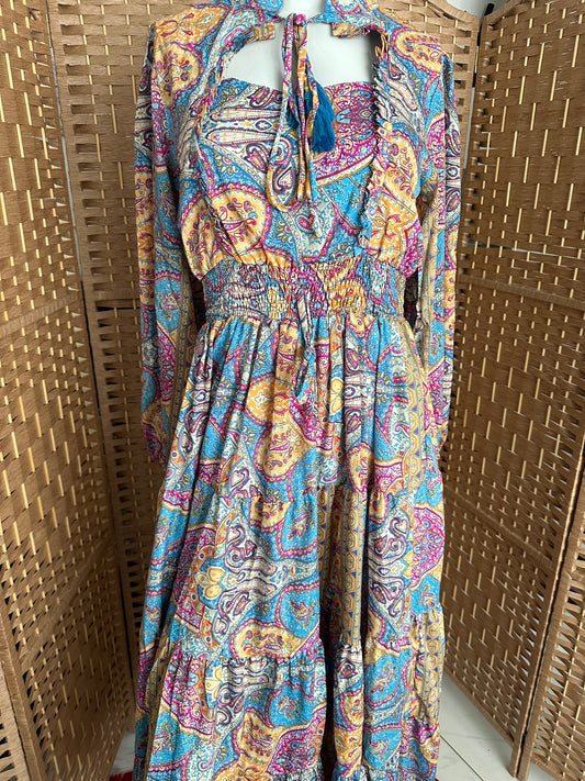 Bohemian Flowy Dress