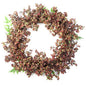 Artificial Hanging Black Berry Wreath (55cm)