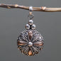 Silver & Gold Pendant - Classic Round