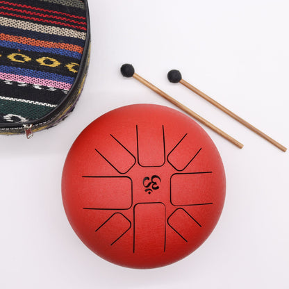 Med Hapi Drum Om Red- 22x16cm