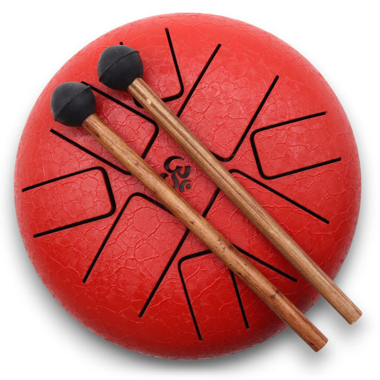 Med Hapi Drum Om Red- 22x16cm
