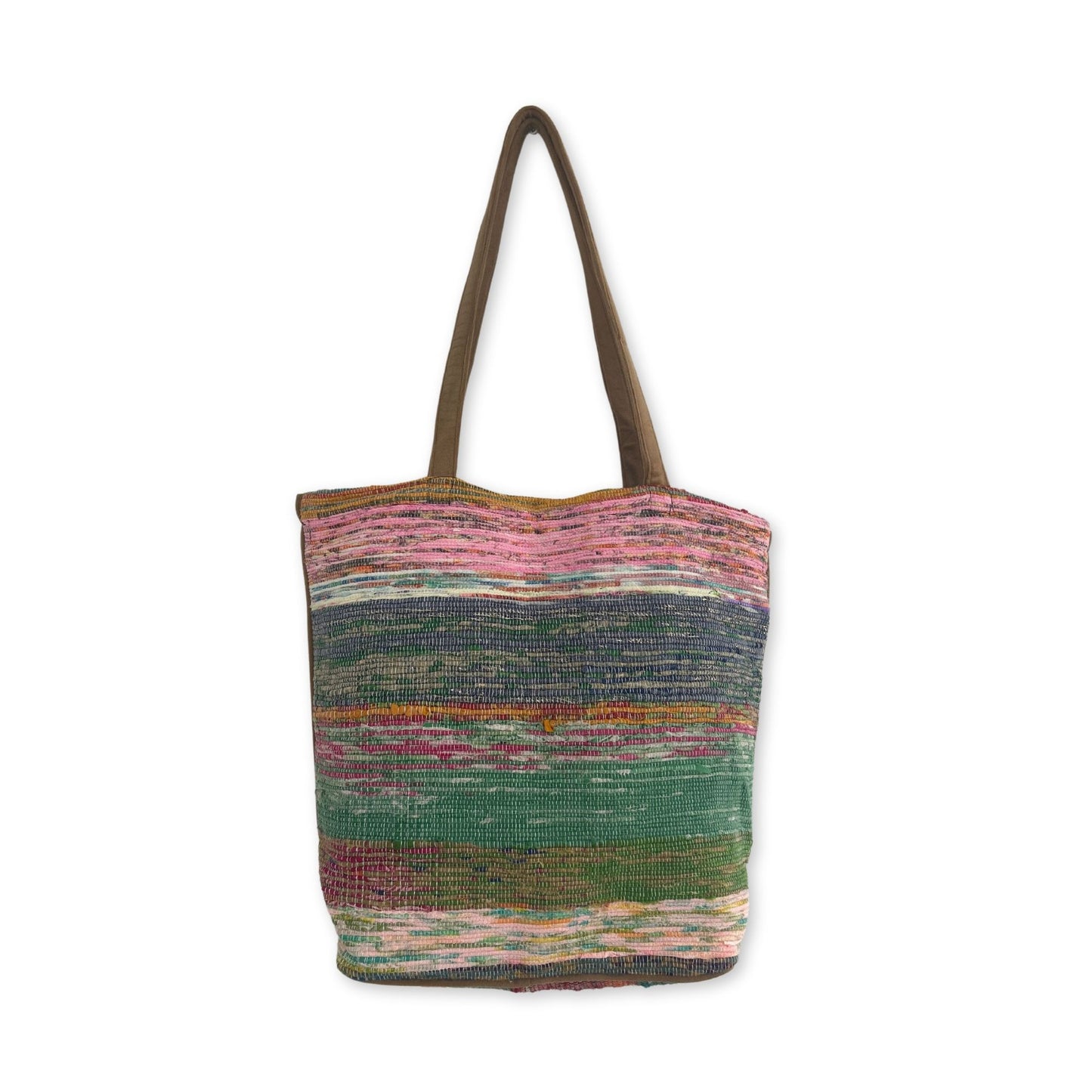 Recycled Big Rug Shoulder Bag - Shades of Dusk
