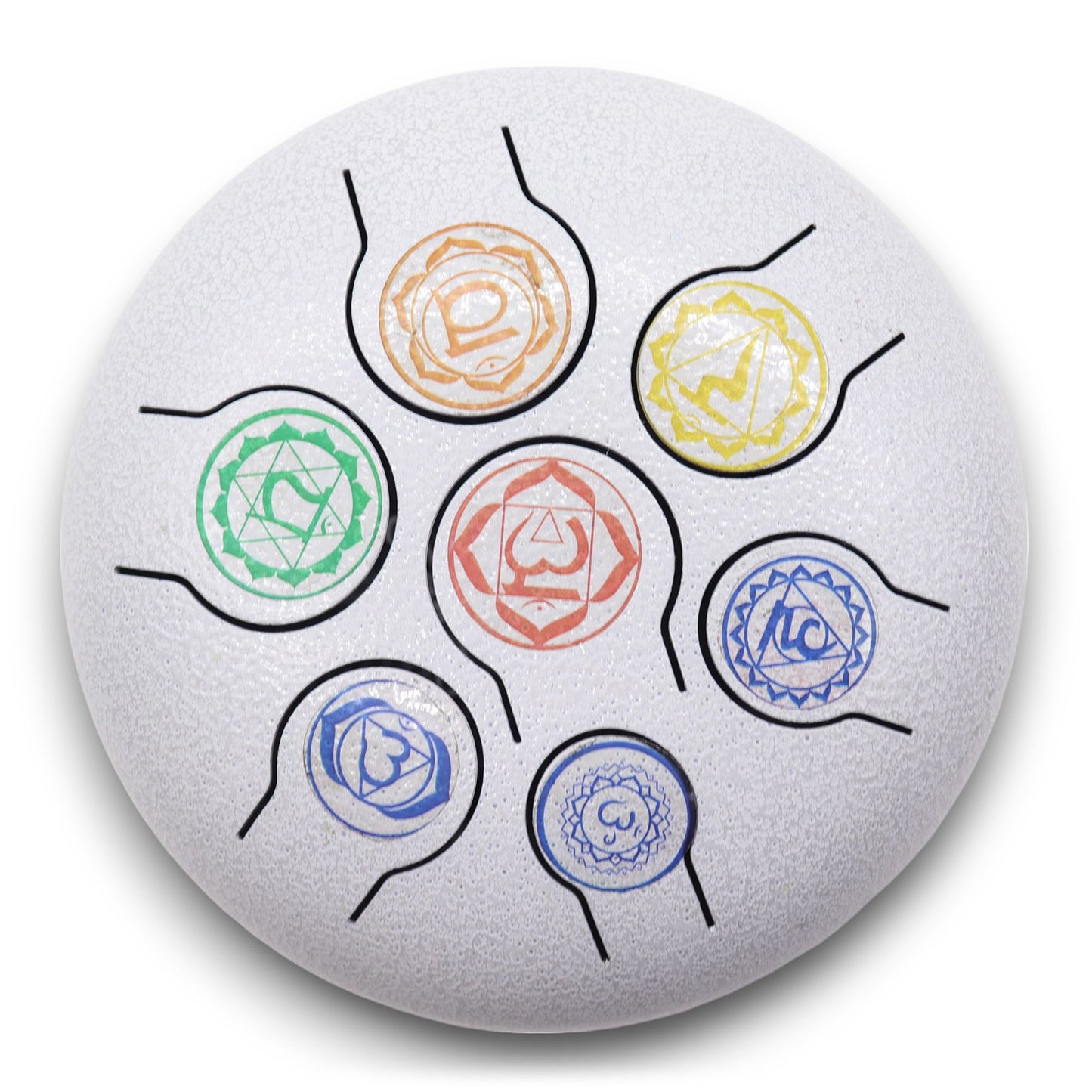 Med Hapi Drum 7 Chakra - 17x13cm