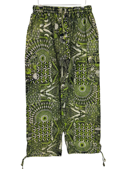 Geometric Cotton Harem Pants | Handmade Nepal Boho Trousers