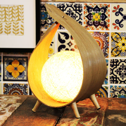 Natural Coconut Leaf Lamp