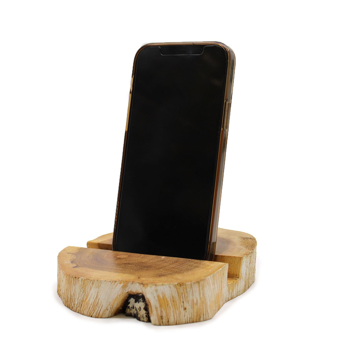 Gamal Wooden Phone Holder