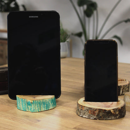 Gamal Wooden Phone Holder