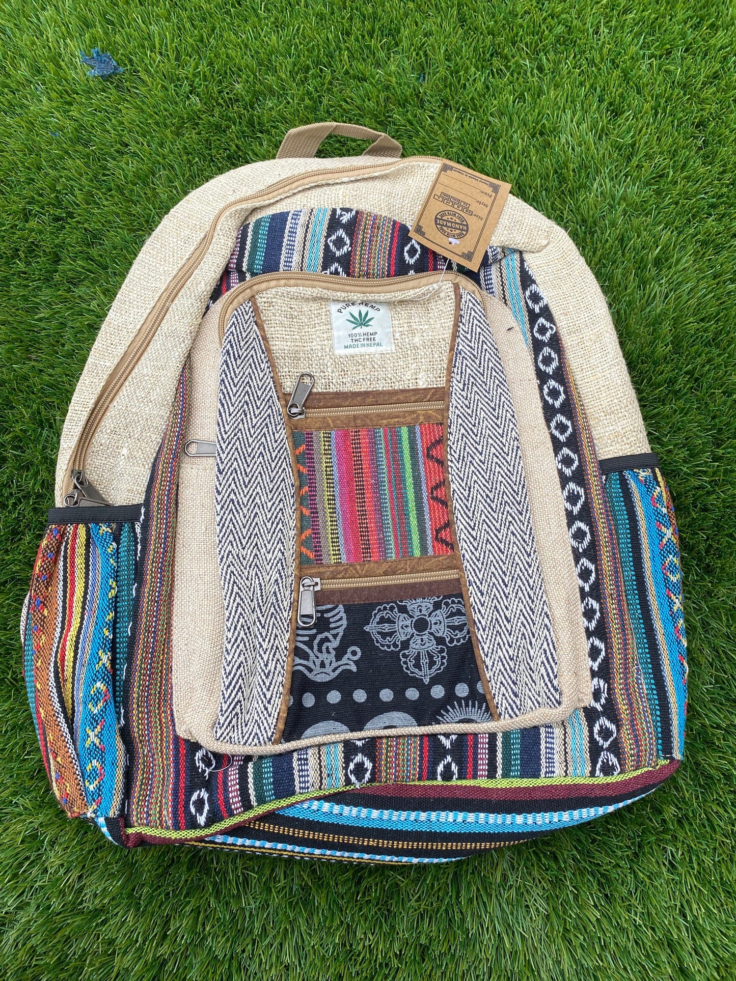 Handmade & Eco-Friendly Hemp Backpack