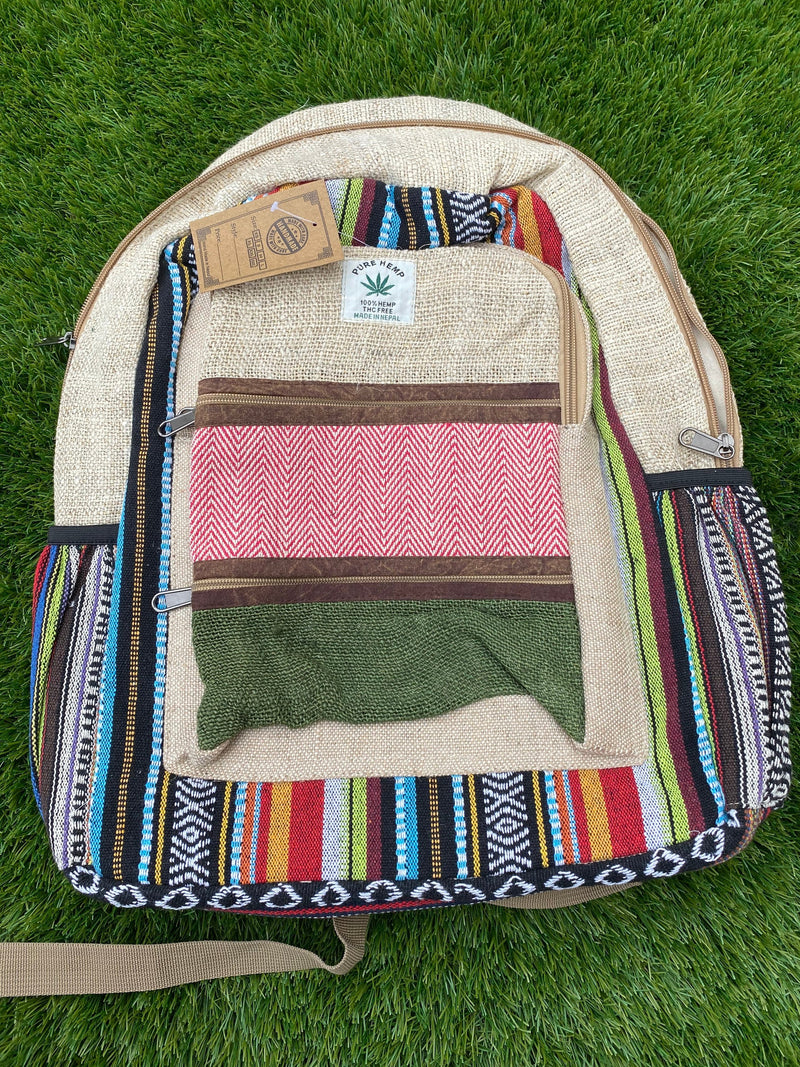 Handmade & Eco-Friendly Hemp Backpack
