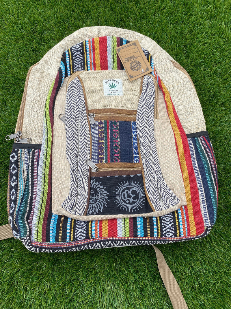 Handmade & Eco-Friendly Hemp Backpack
