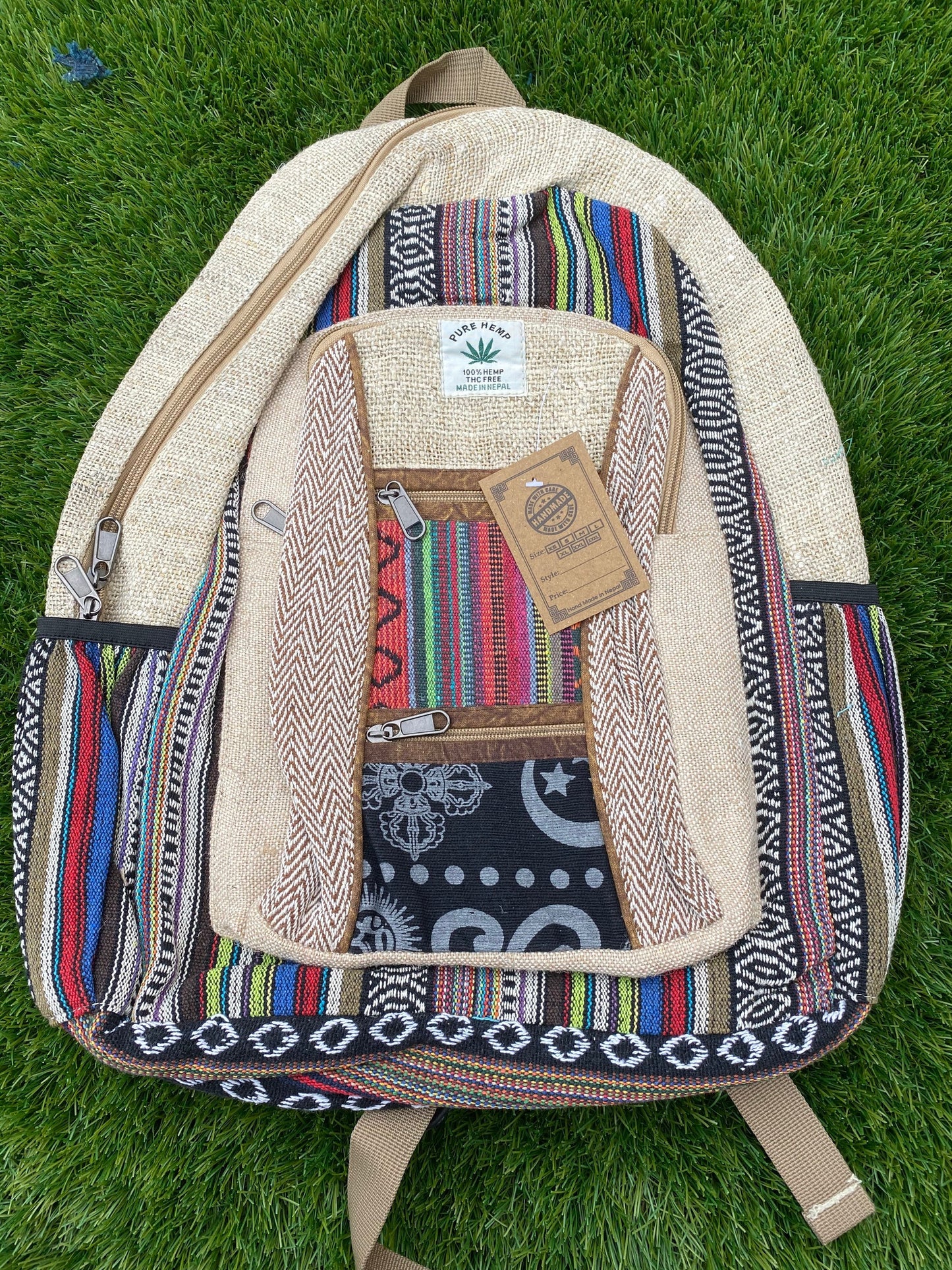 Handmade & Eco-Friendly Hemp Backpack