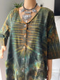 Tie Dye Blouse Boho Style (One size fit)